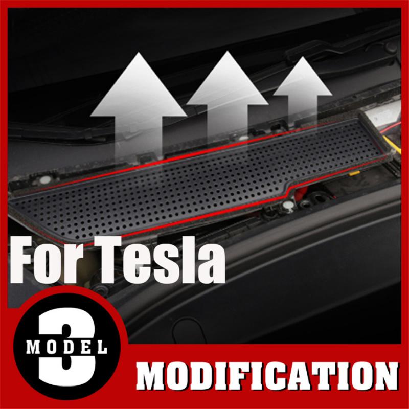 

For Tesla Model 3 17-19 Air Protection Decorative Cover Flow Vent Anti-blocking