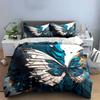 Abstract Butterfly Art Set For Home Kid'S And Adults' Bedroom Decor, Exquisite Three-Piece Bedding Set Gift
