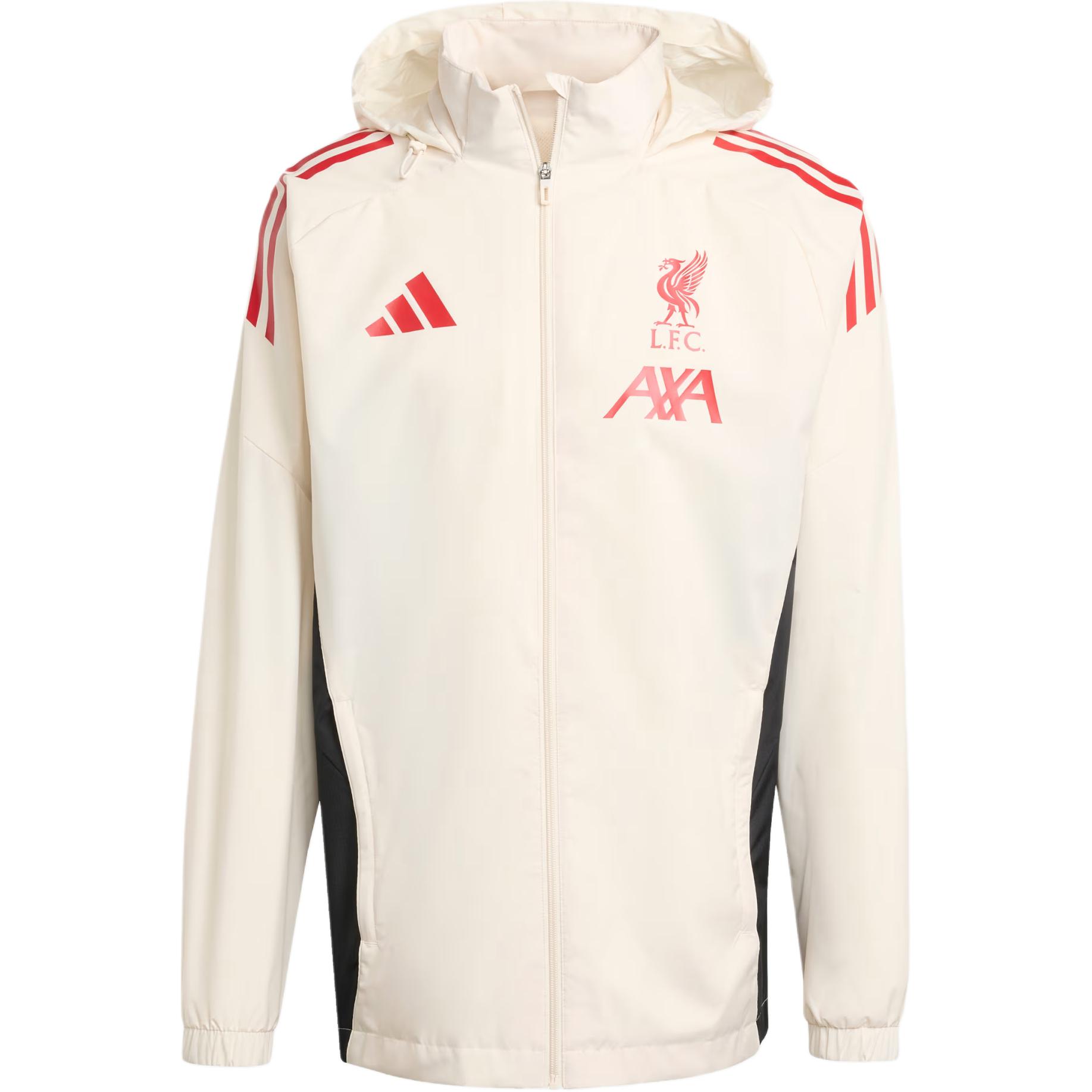 Adidas Полосатая куртка с капюшоном на молнии с длинными рукавами Мужская куртка JV6554 XL