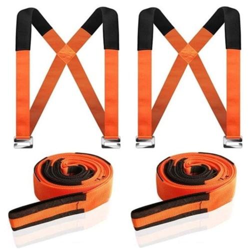 J's MART Carrying Straps, Lifting Straps, Moving Straps, Heavy-Duty Carrying Straps for 2 People, for Moving Furniture, Refrigerators, Washing Machine