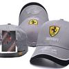 For Ferrari 488 812 296 F8 R Baseball Cap Embroidered Signature Men's Women's Cap Adjustable Baseball Outdoor Summer Sports Hat