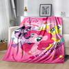 1pc Little Pony Friendship blanket Soft and Warm for Sofa Office Camping Travel Livingroom Great Gift for Friends and Family Comfortable