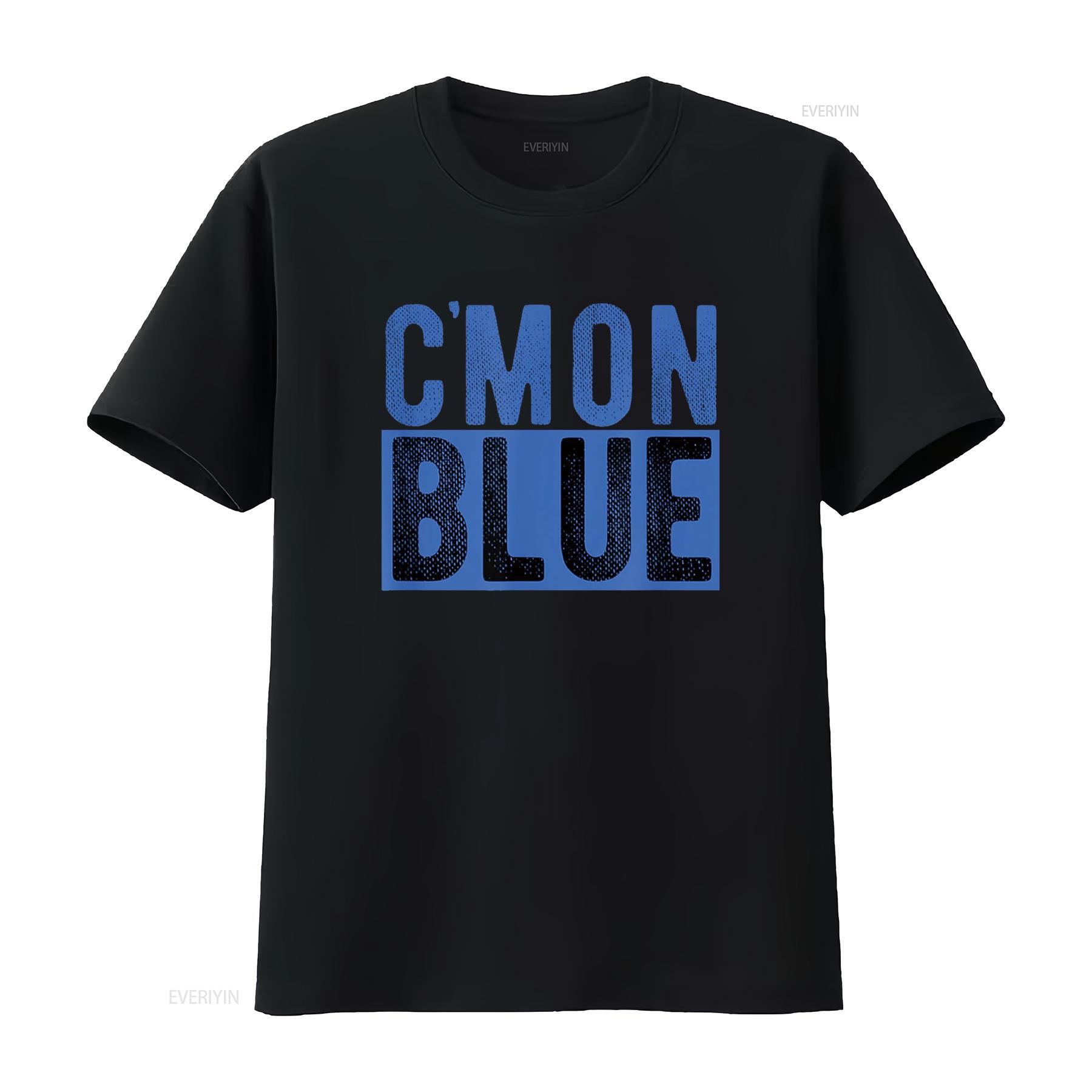 

Cmon Come On Blue Umpire Baseball Fan Lover T Shirt vintage Washed Soft fashion Breathable Casual Versatile homme Comfortable 4XL