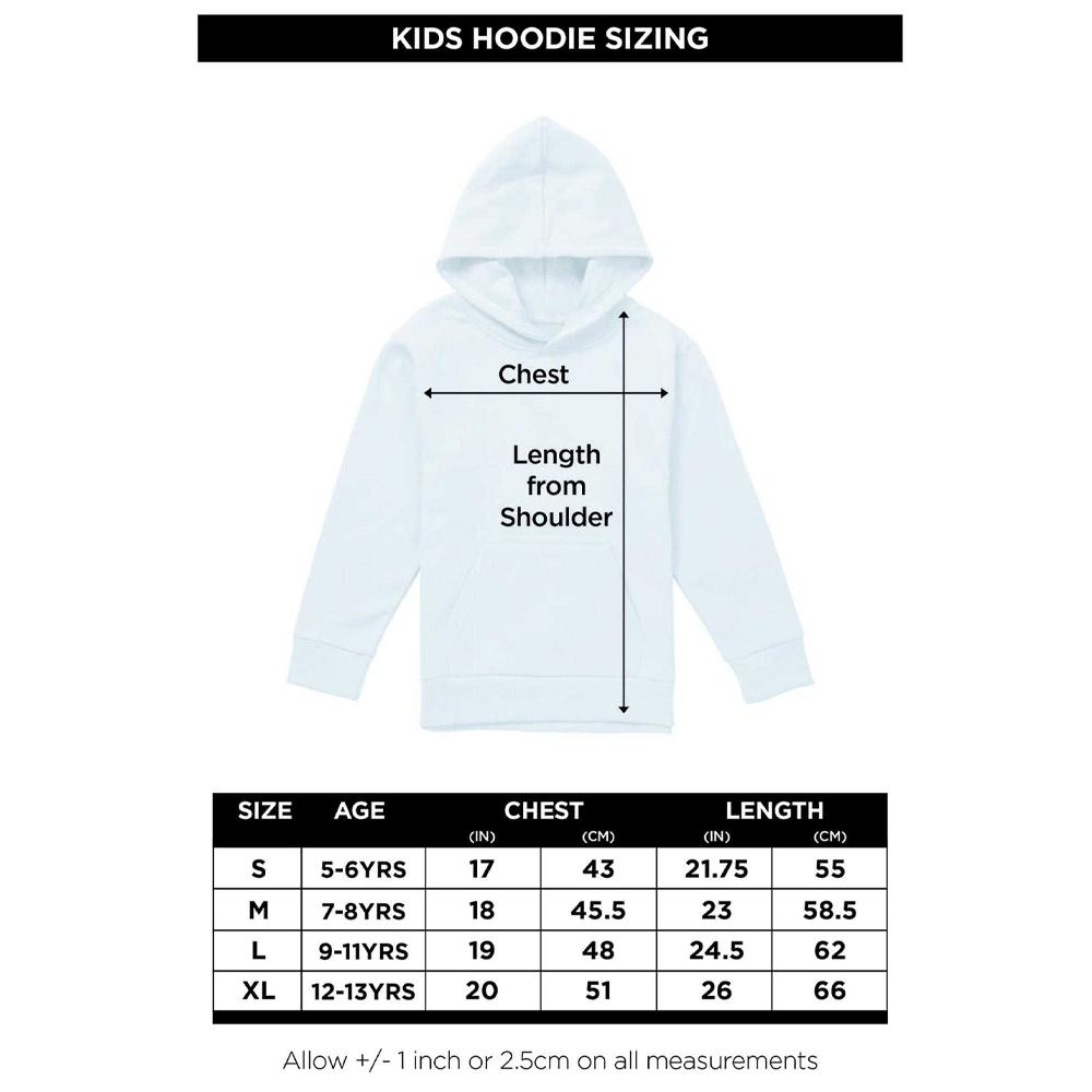 Power Rangers Childrens/Kids Group Box Pullover Hoodie