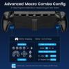 Switch 2 Controller with RGB Macro Handheld Grip Hall Effect Gyro Turbo 1000mAh High compatible with Switch Lights, Function, Mode, Controller,