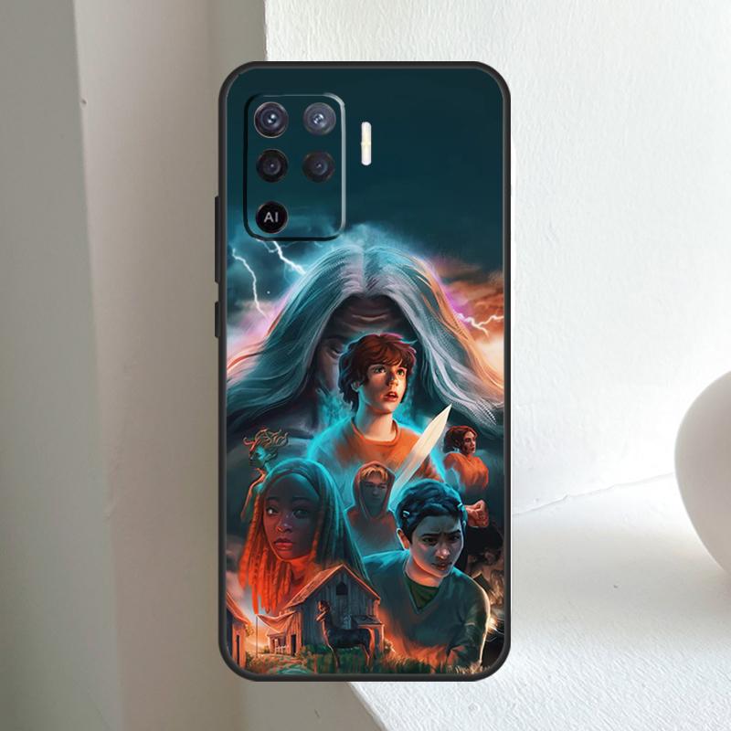 P-Percy Jackson Cartoon Phone Case For Oppo A60 A74 A94 A54 A18 A38 A58 A78 A98 A40 A80 A16 A76 A96 A15 A57S A17 A77