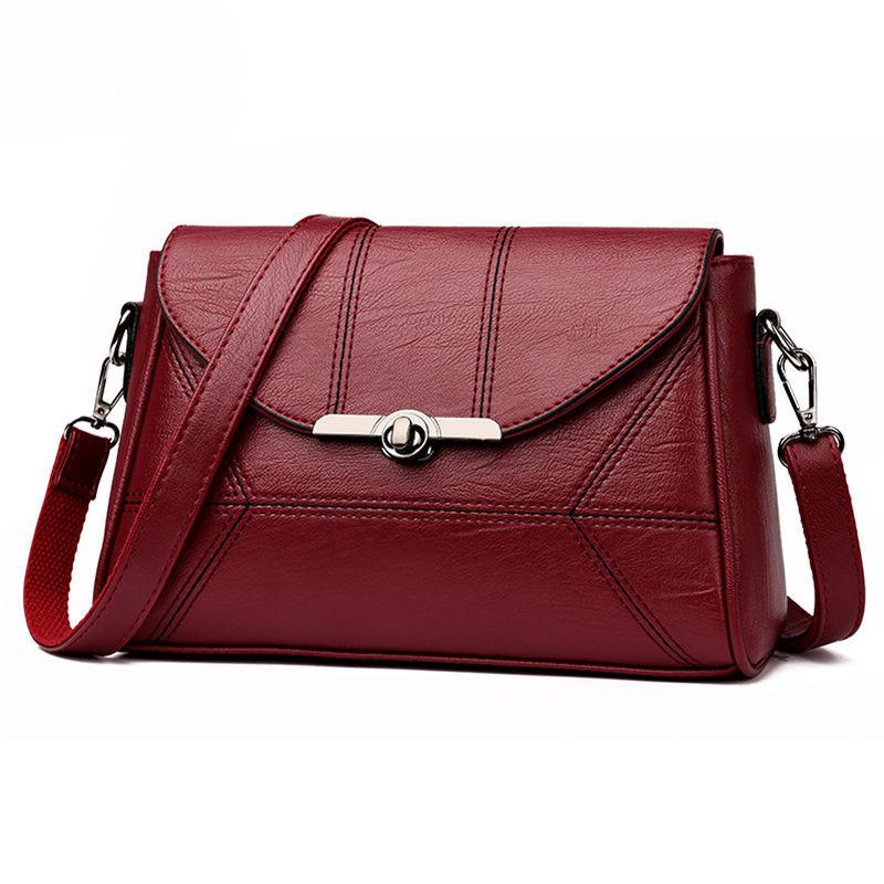 IELGY Ladies One-Shoulder Messenger Small Square Bag Free Elders