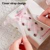Girls Sticker Notebook Binder 20 Double-Sided Pages Transparent PP Inner Page Scrapbook Refill Pages