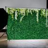 Green Leaf Backdrop Curtain Floral 3D Wedding Birthday Party Background Props