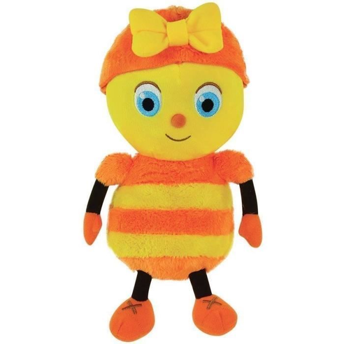DROLES DE PETITES BETES Peluche Mireille L'abeille ± 25 Cm