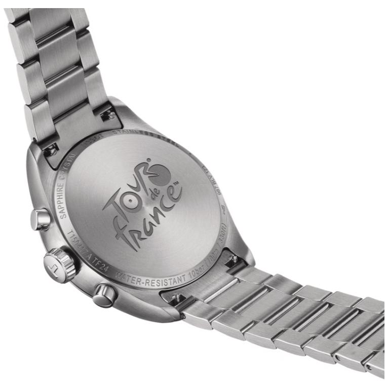 TISSOT Quartz Movement Men's Watches Watch 40mm Black Dial Stainless Steel Case Stainless Steel Watchband T1504171105100