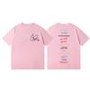 Zangeres Lady Gaga Album Merchandise T-shirt Mannen Vrouwen Kleding Mode Rock Korte Mouw T-shirts Zomer Casual Los Katoenen T-shirts