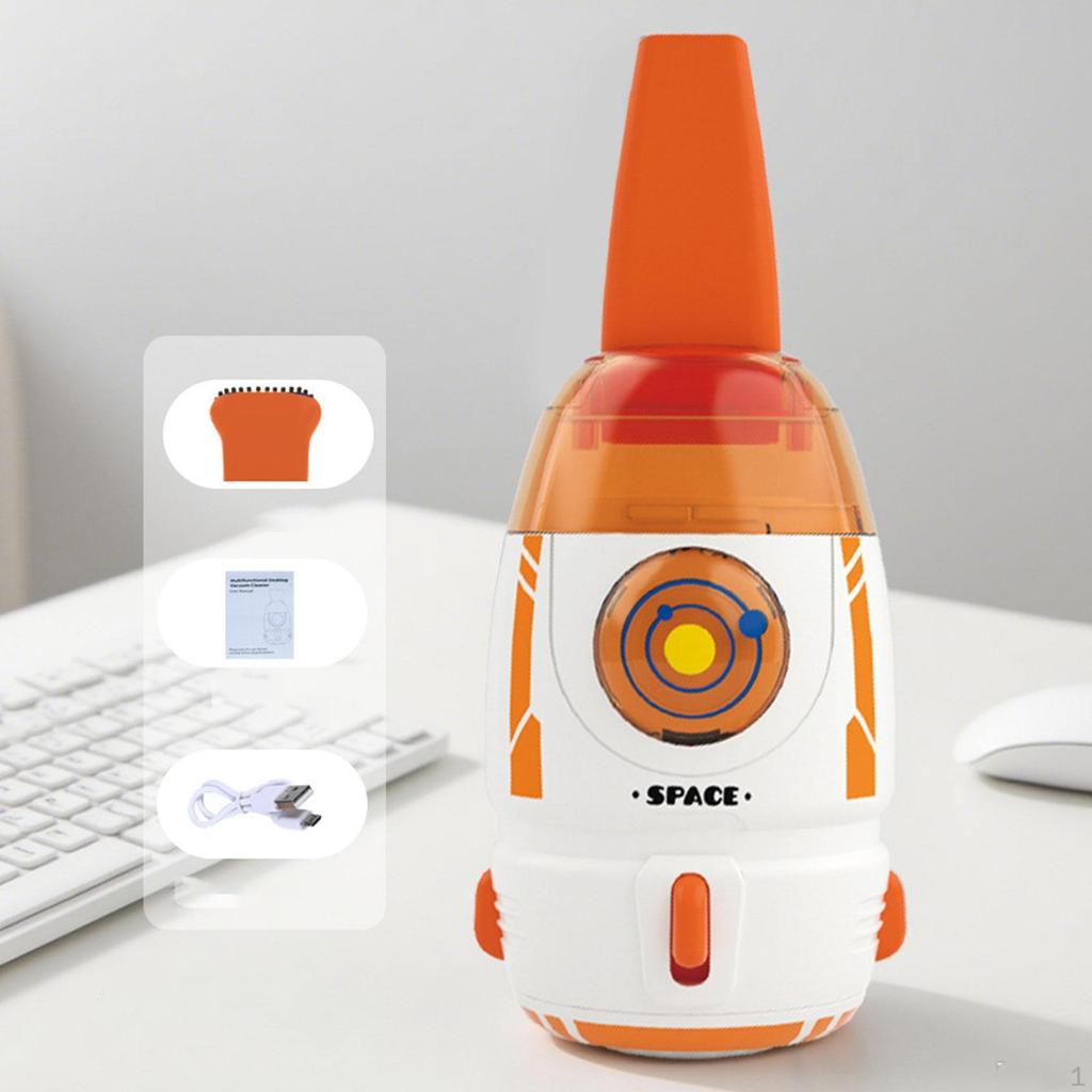 Desktop Vacuum Cleaner Dust Portable Elegant Handheld Removal for Gift Dorm Office