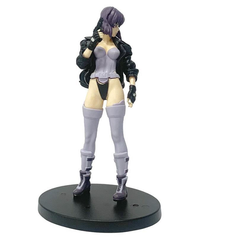

18Cm Anime Ghost In The Shell Motoko Kusanagi Action Figure Model Toys Decorations Pvc Collection Model Toys And Gift (As shown-11775)-