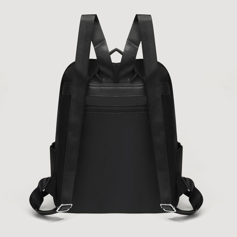Oxford Women Travel Backpack Commuter Solid Color Backpack Student Schoolbag
