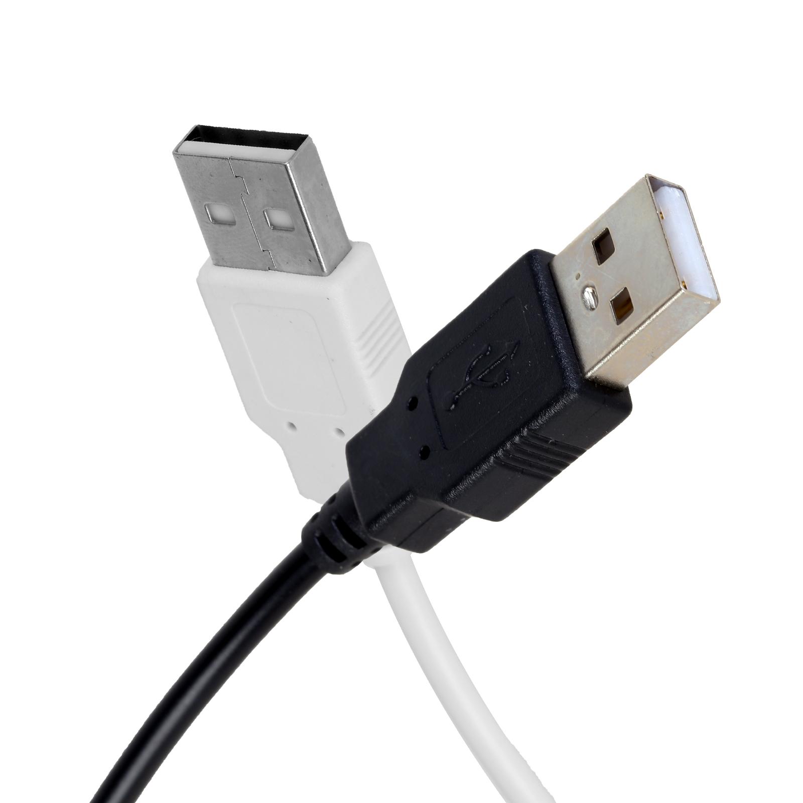 USB-кабель Удобный USB-удлинитель USB-разветвитель Y-кабель USB-разветвитель на 2 — фото 6
