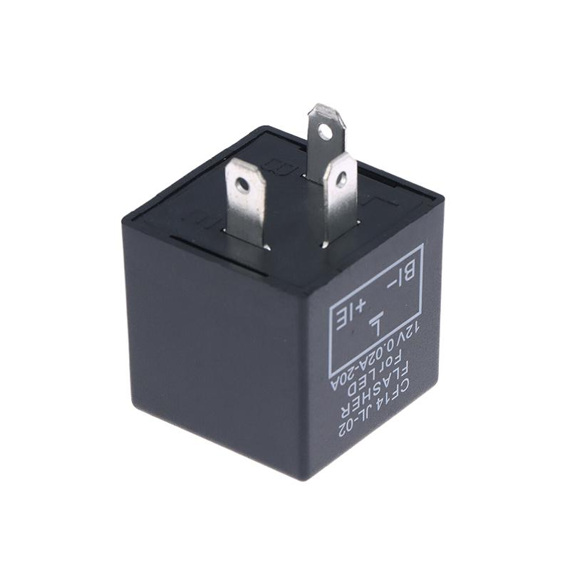 Cf13Kt Cf13 Cf14 Universal 3 Pins 12V 0.02A-20A Adjustable Led Turn Light Flasher Flash Relay Motorcycle Switch