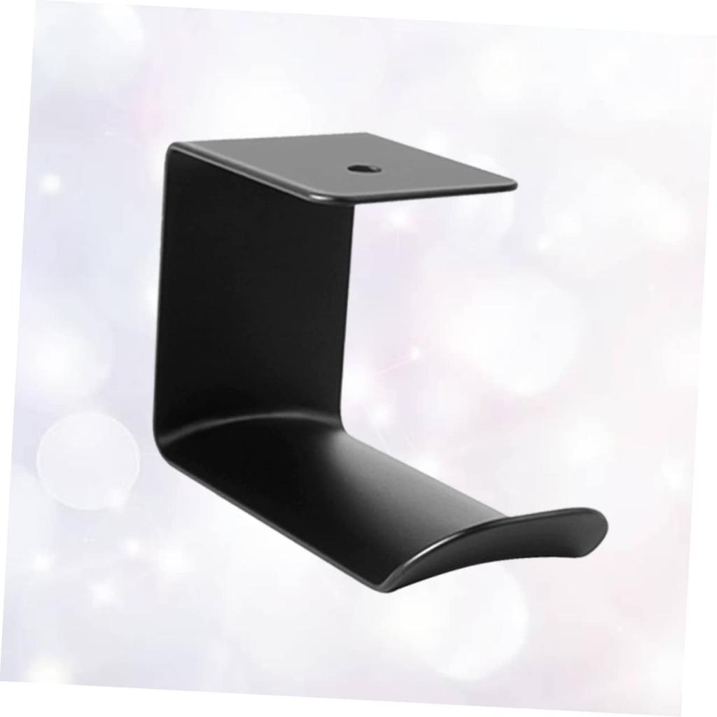 VORCOOL Headphone Mount Universal Headset X X Suitable for Home and Hanger, Under-Desk Holder, Metal, Black, 3.74 1.65 2.40 Inches, Space-Saving