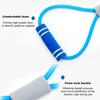 Figure 8 Fitness Resistance Band with Anti-slip Handle Portable Men Women Arm Shoulder Stretch Strength Training Exercise Elastic Strap Tension Rope