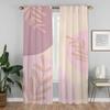 Curtains Child Room Concise Style Plants Halloween Decoration Tulle for Bedroom Blackout Curtain Shades Home Interior Curtains