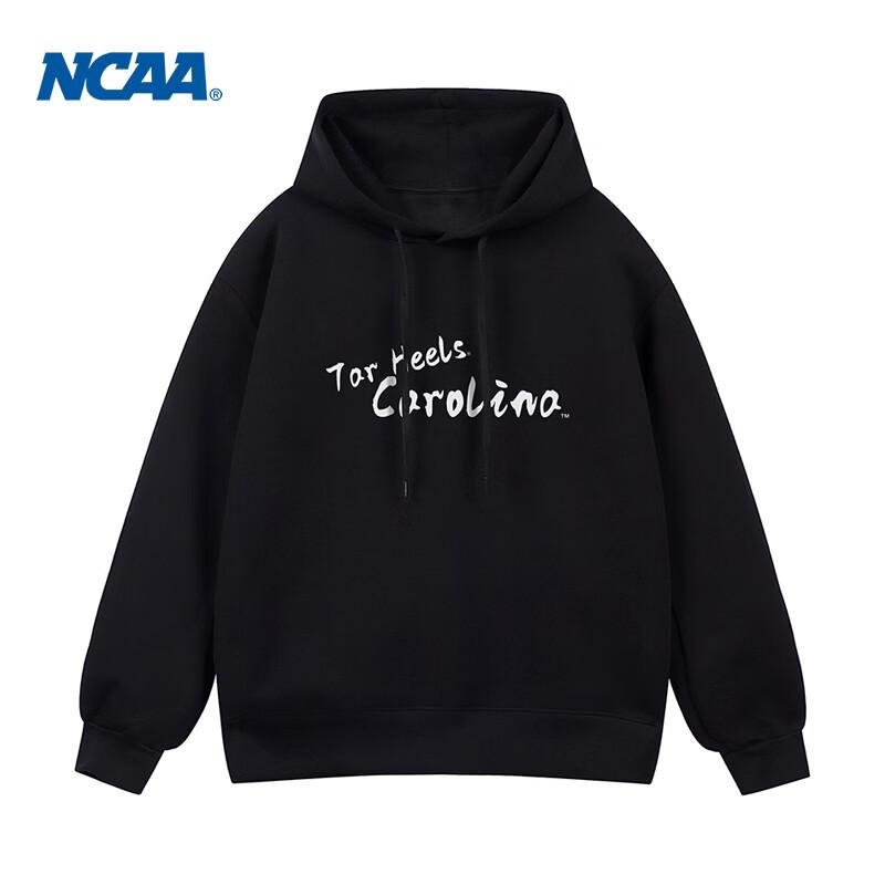 NCAA Men s Vintage Letter Print Hooded Sweatshirt XL