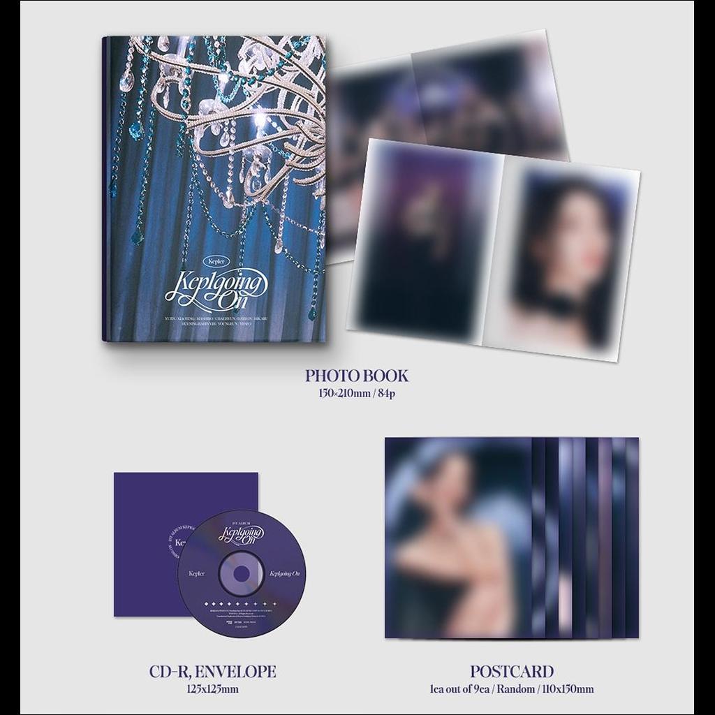 Kep1er Kep1going On (Scene Ver. / Nous Ver.) / 1st Album