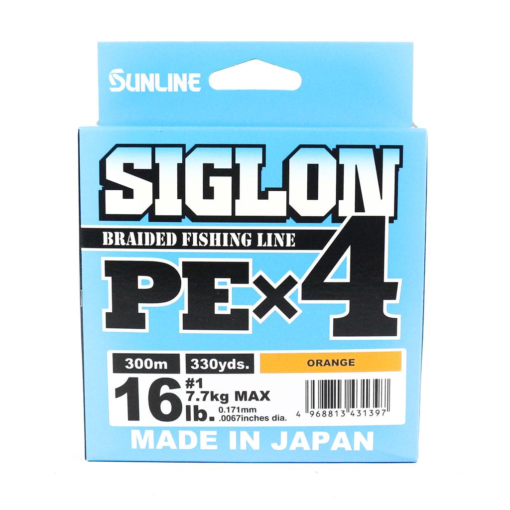 Sunline P.E Line X8 Siglon AMZ 150m P.E 3 35LB Orange (0602) acheter à prix bas - livraison gratuite, avis réels avec des photos
