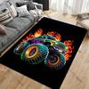 Truck Monster Dinosaur Pattern Living Room Bedroom Carpet Bedside Bathroom Floor Mat 15 Size Area Rug Kid's Room Home Decor