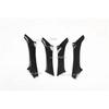Right Hand Drive ABS Carbon Fiber Car Trim Styling For Lexus IS250 IS300 2006-2011 Interior Cover Stickers Moldings Accessories