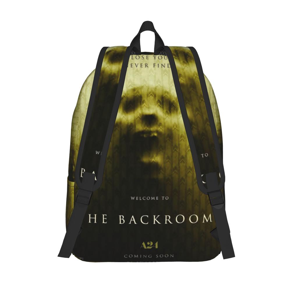Backrooms Horror Movie 2026 Backpack for Men Women Casual High School Business Daypack Laptop Computer Canvas Bags Outdoor