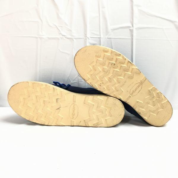 Danner Mountain Ridge Low Blue Size 8 Made in USA D-4007 Hiking Boots Shoes(USED)