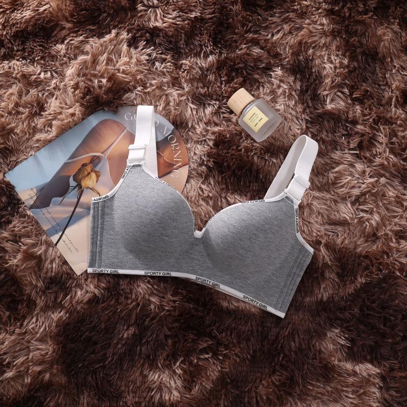 Plus Size Seamless Push-Up Bra with Side Support - Anti-Sagging for a Smaller Look