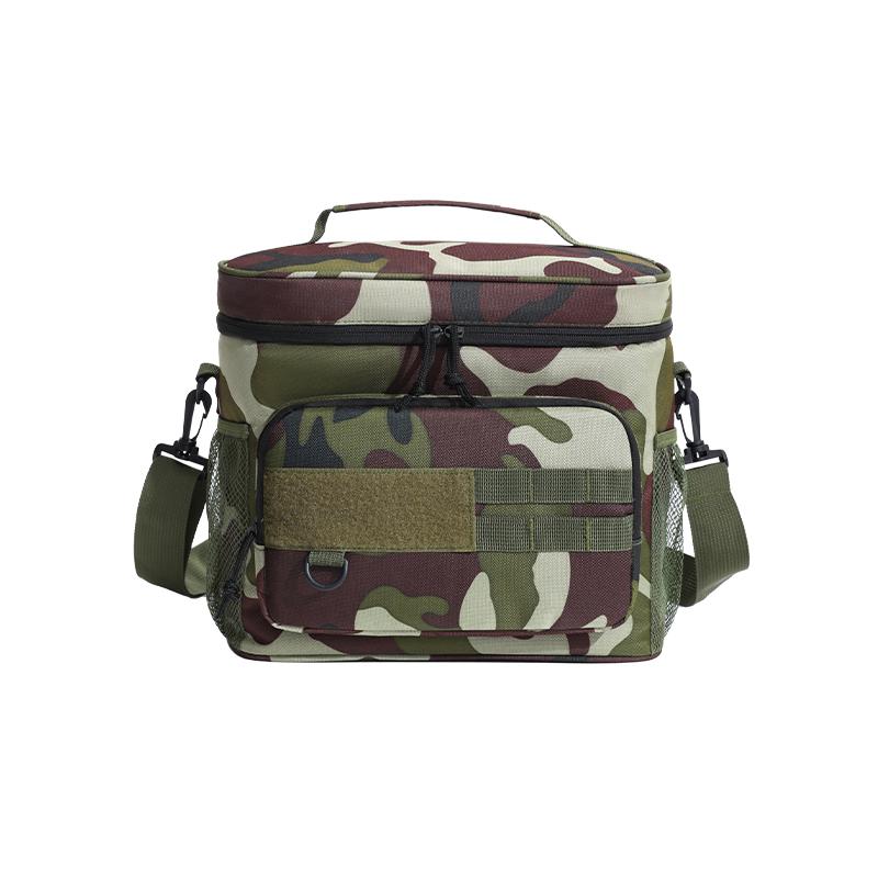 

High-Capacity Tactical Thermal Cooler Bag Outdoor Insulated Lunch Box Work Leakproof Insulated Durable Lunch Bag for Men Meal Ca зелений