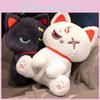 Soft Plush Dark Pirate Cat Doll Adorable Cuddly Toy For Girls Perfect Gift For Girlfriend
