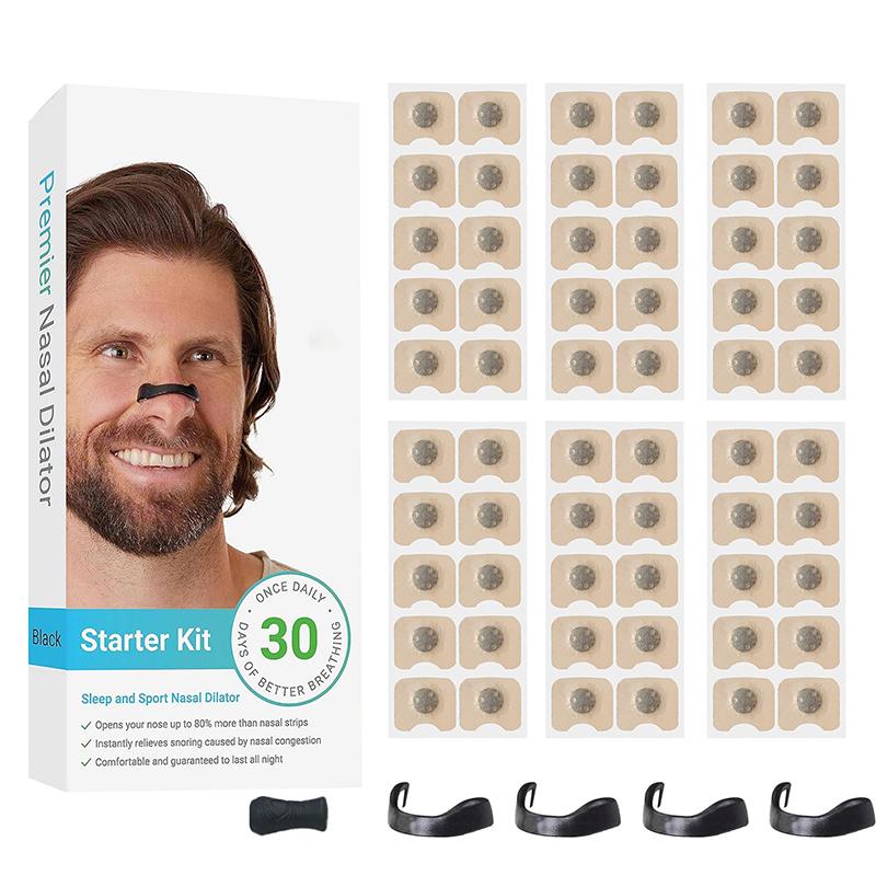15/30Pairs Nasal Breathing Dilators Starter Kits Magnetic Nose Strips Increase Sports Air Intake Improve Sleeping Reduce Snoring