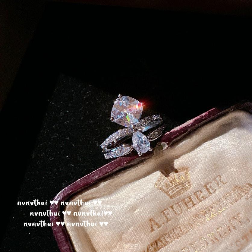 Anello Farah con Pietra Preziosa Curva, Antico, Placcato Oro 18K, Smeraldo Convesso, Anello in Zircone