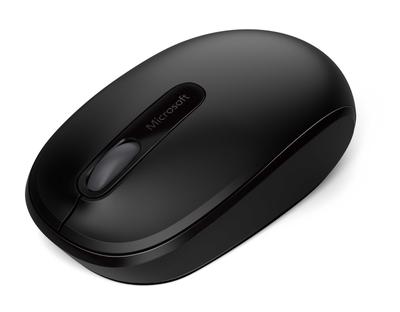 Microsoft Wireless Mobile Mouse 1850 receptor óptico USB unilateral conexão compatível com Windows Mac U7Z-00007 Compacto, design, (Preto),