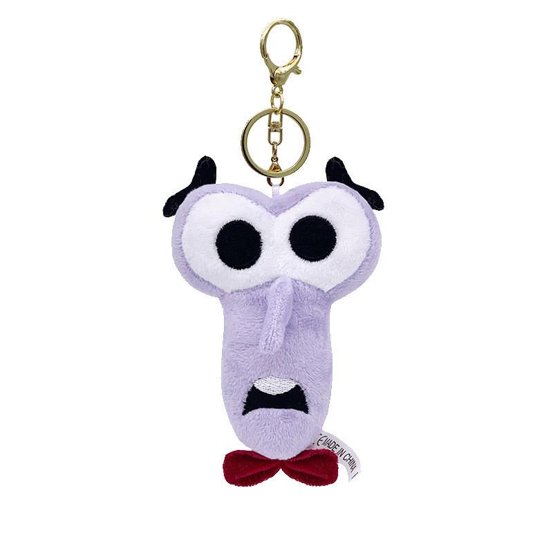 Adorable Inside Out 2 Plush Toys Premium Short Plush Material Cute Keychain Sizes
