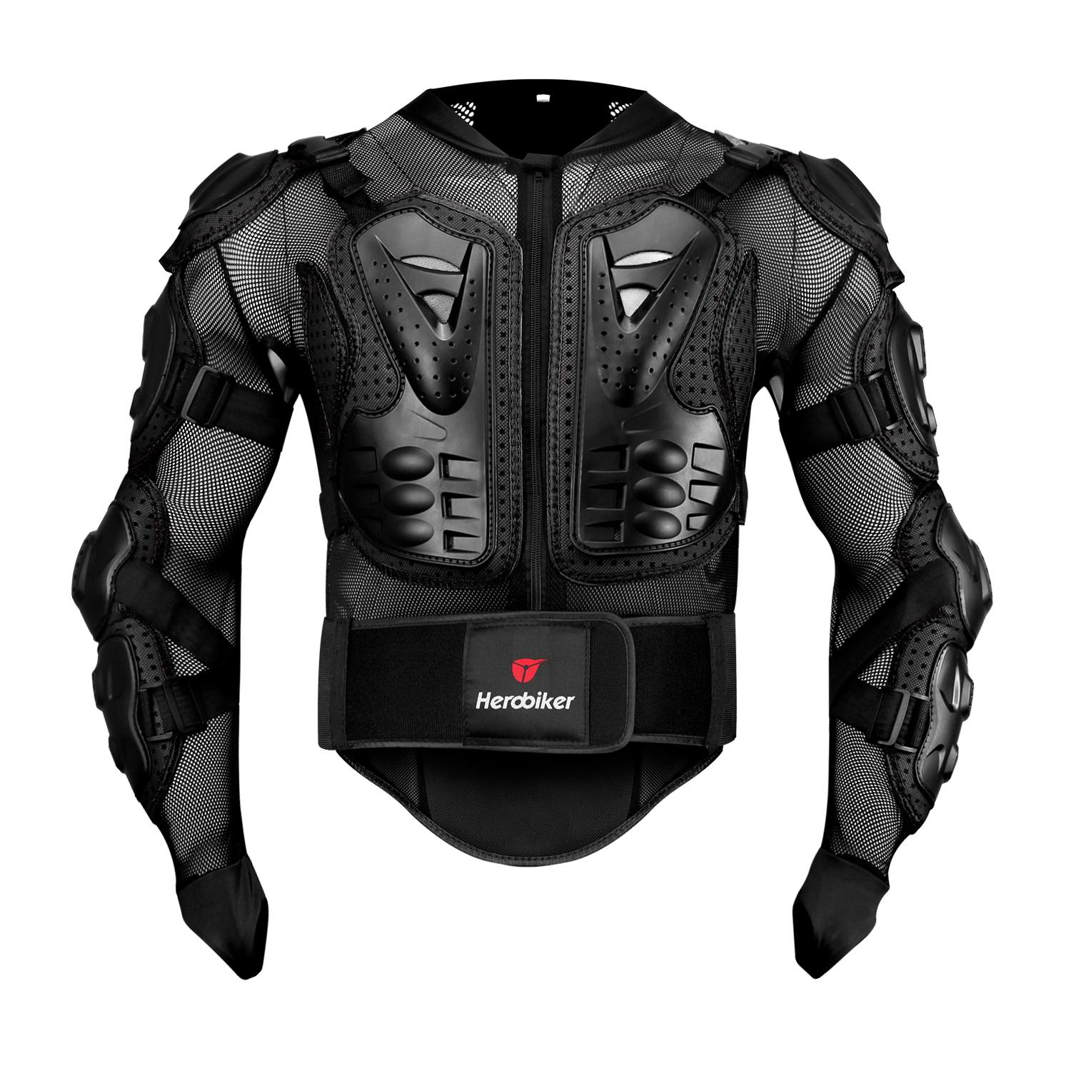 HEROBIKER Motokrosa jaka Motocikla bruņas Vīriešu