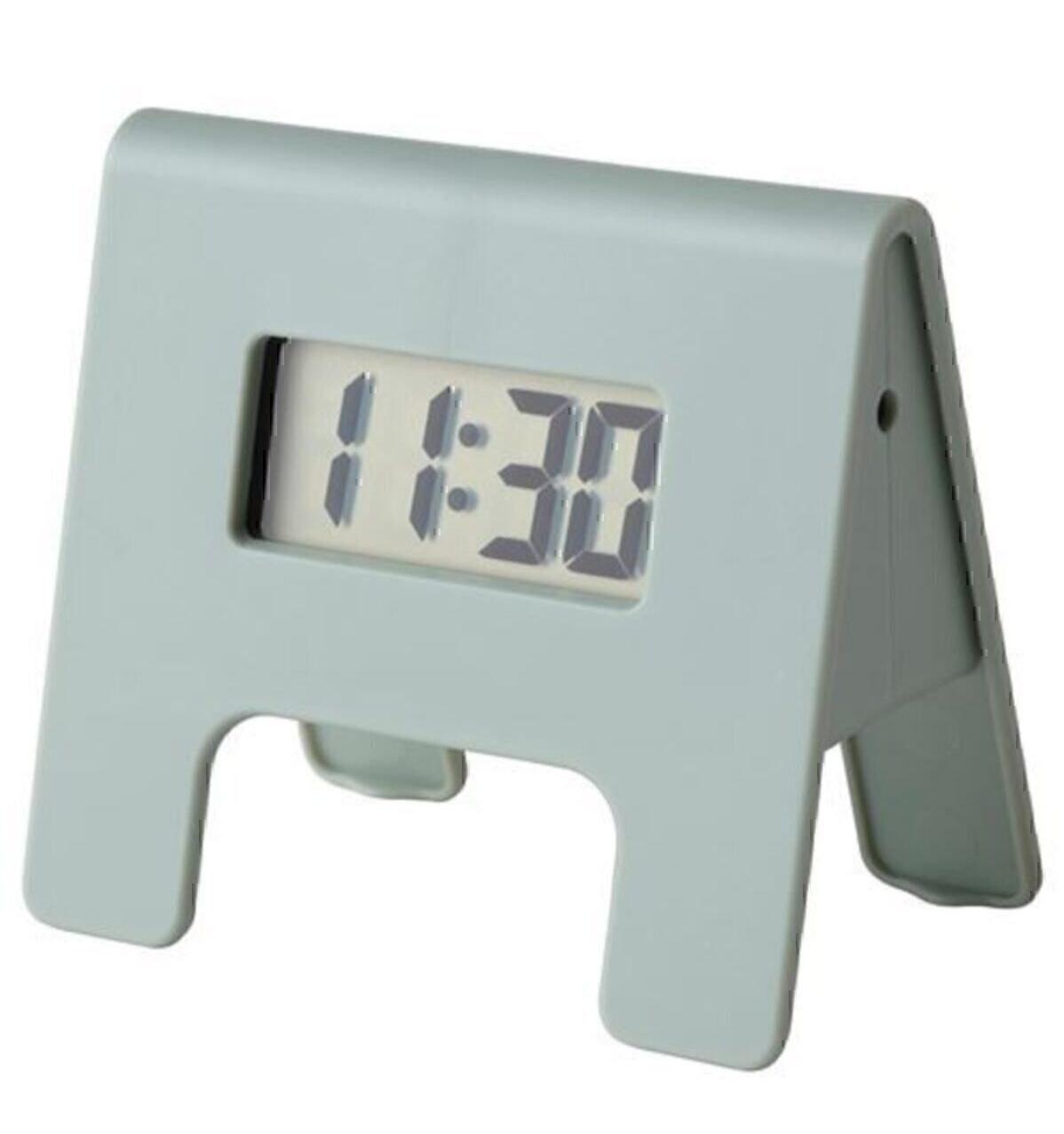 

Desktop Green Color Digital Alarm Clock Home Office Stylish Design Standart зелений