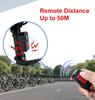 Bicycle Anti-theft Alarm with Remote Control Multi-functional Bicycle Alarm 135dB Adjustable Siren IPX5 Waterproof for Motobike