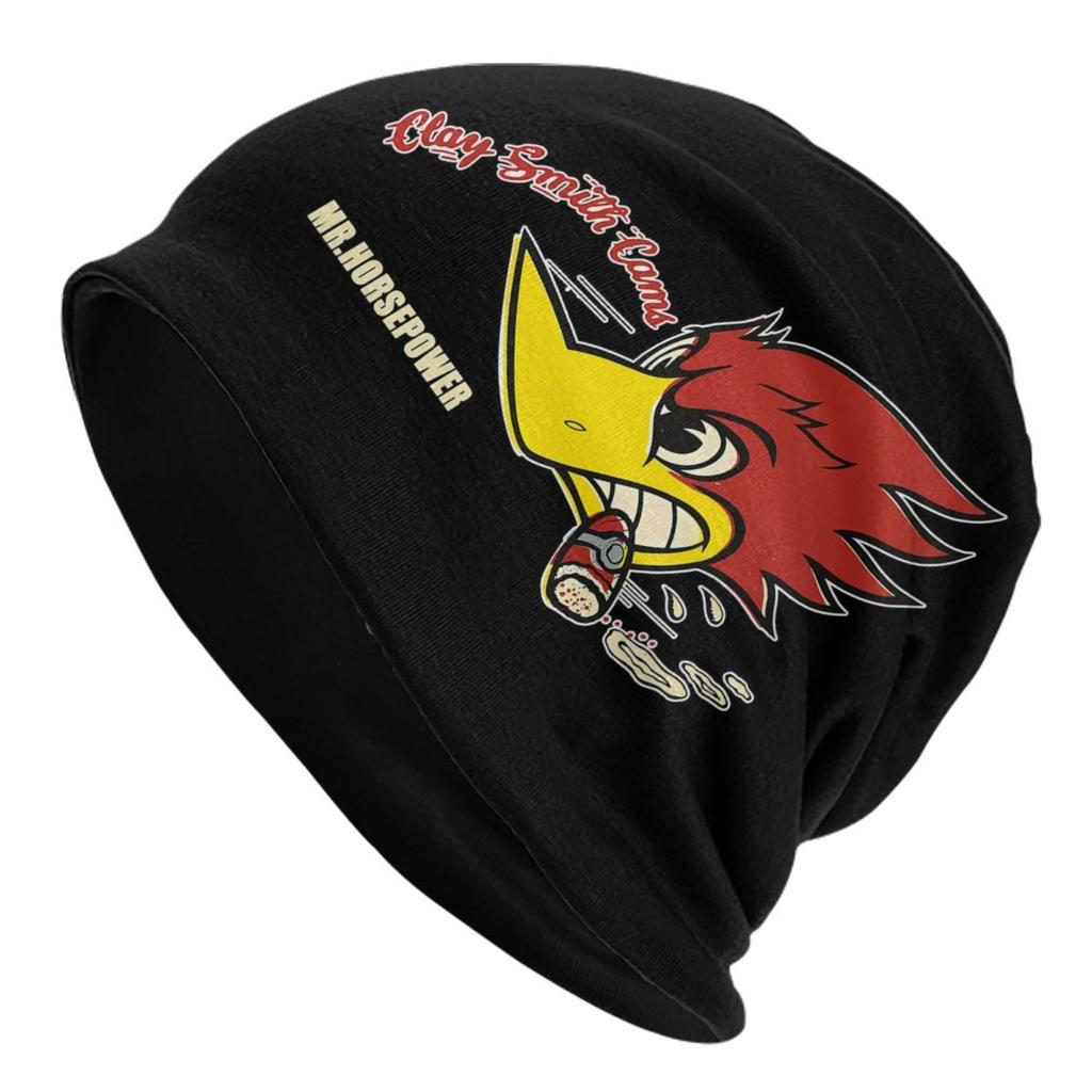 Custom Clay Smith Cams Bonnet Hat Knitted Hats Unisex Adult Mr Horsepower Racing Motor Motocross Winter Warm Beanies Cap