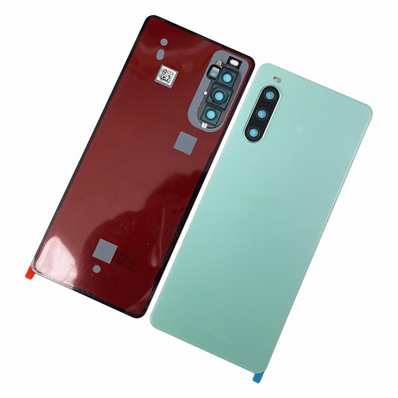 Battery Cover With Lens For Sony Xperia 10 IV XQ-CC54 XQ-CC72 Battery Back Cover Glass X10 IV Housing Replacement Parts