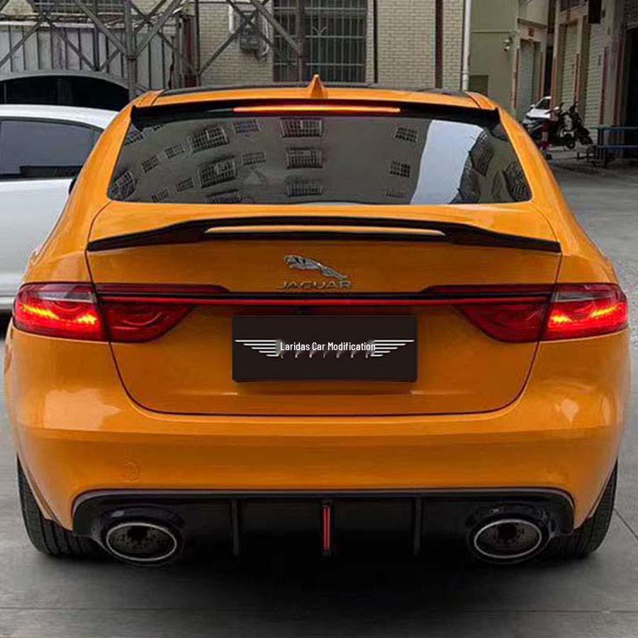 RS-Style Carbon Fiber Rear Diffuser for Jaguar XF 2016-2019