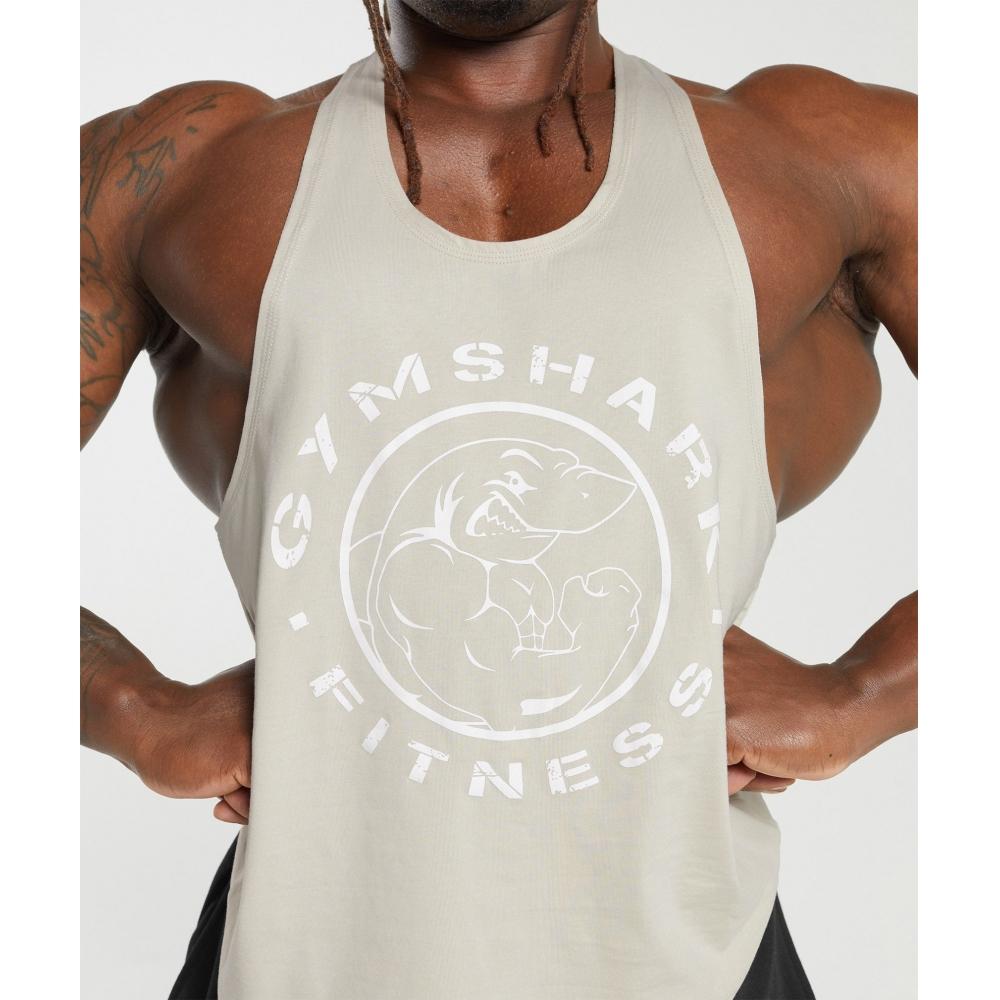 Gymshark Legacy Stringer Pebble Grey A5a3a Gb7p