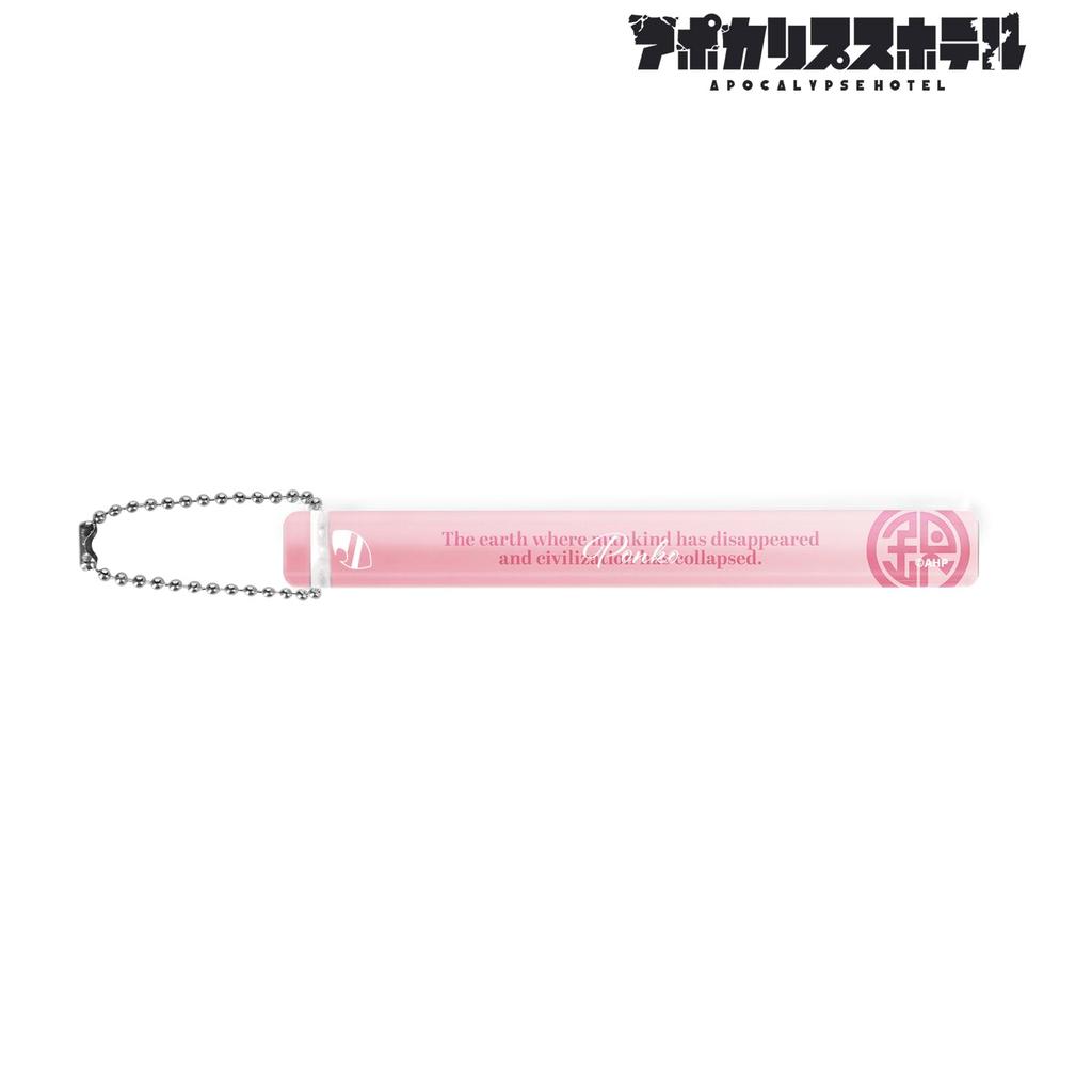 TV anime Ponko acrylic hotel keychain "Apocalypse Hotel"