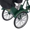 Rickshaw Model Retro Design Decorative Interesting Alloy 3 Wheel Rickshaw Desktop Ornament for Decoration