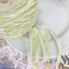NEEMOY Summer Wave Shining Yarn -80g,soft Multi Strand Blend, Suitable for Crochet Weaving,ideal Choice DIY Bag Handicrafts