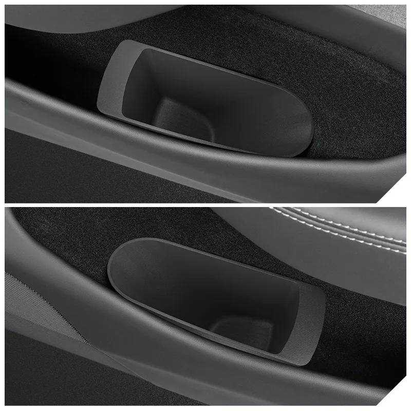 Trash Can for Tesla Model Y Juniper/Model 3 2025 Storage Buckets Driver Passenger Doors Organization Storage Box Car Accessories