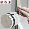 Foam Self-adhesive Door Window Sealing Strip Wearable Sliding Dustproof Sponge Strip Soundproof Home Insulation Sealing Tape
